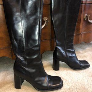 Charles David tall black boots